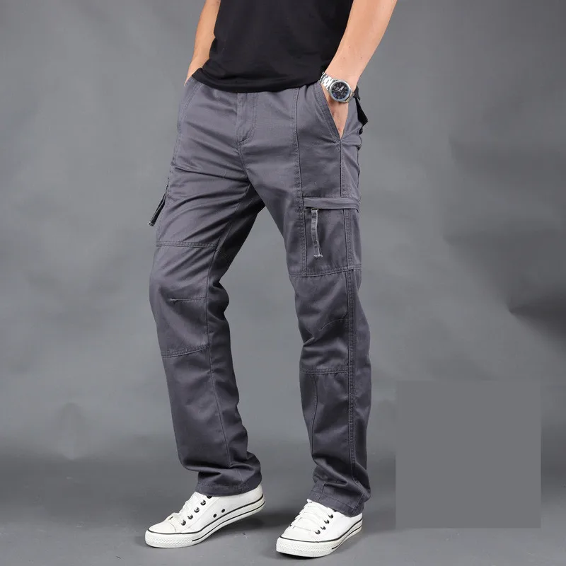 2018 New winter men cargo pants mens Loose army tactical pants Multi-pocket trousers homme Size M-4XL Male Military Overalls
2018 New winter men cargo pants mens Loose army tactical pants Multi-pocket trousers homme Size M-4XL Male Military Overalls