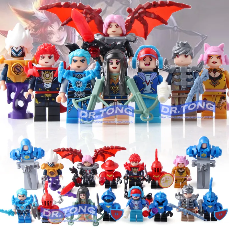 DR.TONG 80/lot LELE39050 King of Glory Enlighten Super Heroes Building Blocks Bricks Toys Children Gifts
DR.TONG 80/lot LELE39050 King of Glory Enlighten Super Heroes Building Blocks Bricks Toys Children Gifts