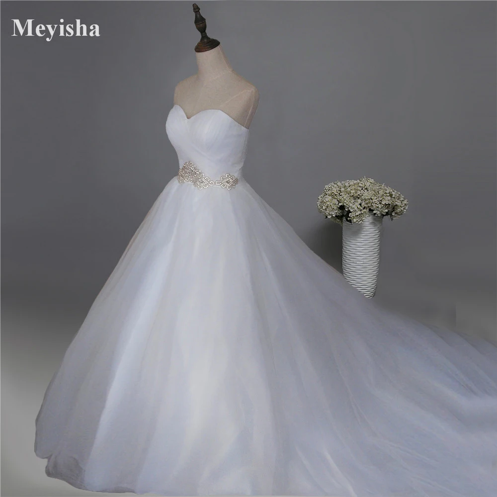 ZJ9120 2023 White Ivory Lace Wedding Dresses Plus Size Maxi Formal Sweetheart Mariage Bridal Gown With Big Train
ZJ9120 2023 White Ivory Lace Wedding Dresses Plus Size Maxi Formal Sweetheart Mariage Bridal Gown With Big Train
