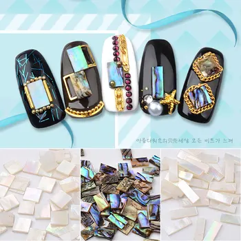 1 Box Natural SeaShell Slices Crushed Shell Stones 3d Nail Art Decoration Gradient Marble Pattern Flakes Manicure Accessories
1 Box Natural SeaShell Slices Crushed Shell Stones 3d Nail Art Decoration Gradient Marble Pattern Flakes Manicure Accessories