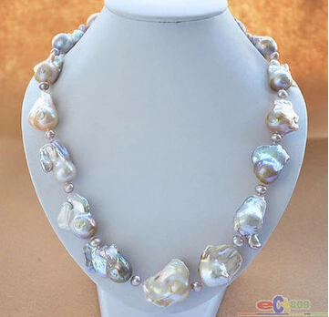 Free shipping >>@ 1611 23" 34mm PINK LAVENDER BAROQUE KESHI REBORN PEARL NECKLACE
Free shipping >>@ 1611 23" 34mm PINK LAVENDER BAROQUE KESHI REBORN PEARL NECKLACE