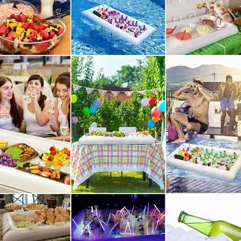 Inflatable Ice Buffet Salad Serving Trays Food Drink Holder Cooler BBQ Picnic Pool Party Supplies YA88
Inflatable Ice Buffet Salad Serving Trays Food Drink Holder Cooler BBQ Picnic Pool Party Supplies YA88