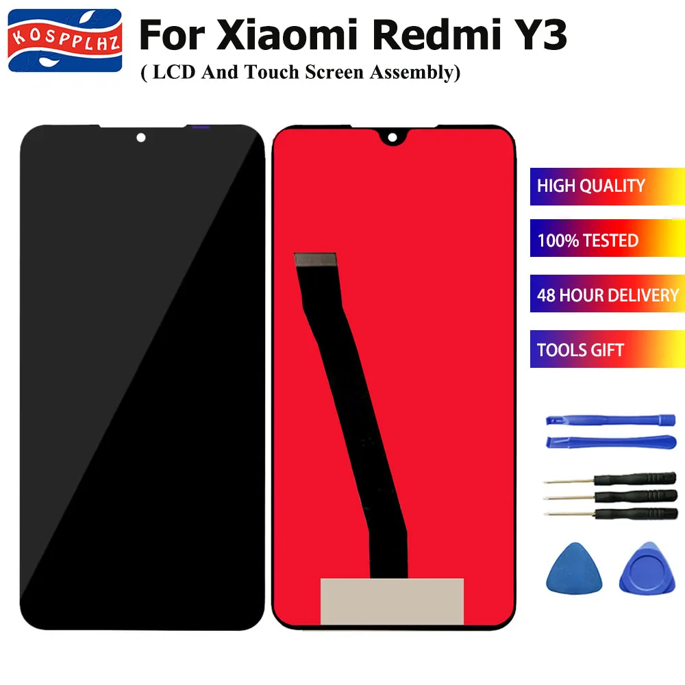 KOSPPLHZ High Quality For Xiaomi Redmi Y3 LCD Display and Touch Screen Digitizer Assembly Replacement For Xiaomi Redmi y 3 LCD
KOSPPLHZ High Quality For Xiaomi Redmi Y3 LCD Display and Touch Screen Digitizer Assembly Replacement For Xiaomi Redmi y 3 LCD
