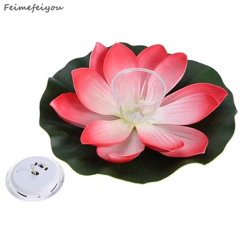 Feimefeiyou LED Solar Lotus Lantern Water Float Light Colorful LED Floating Yard Pond Garden Pool Night Light hot selling 
Feimefeiyou LED Solar Lotus Lantern Water Float Light Colorful LED Floating Yard Pond Garden Pool Night Light hot selling