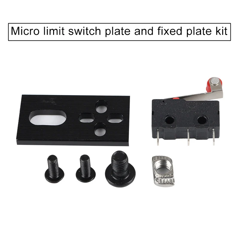 Micro Limit Switch Kit with Mounting Plate for 3D Printer Workbee CNC Router Machine GDeals
Micro Limit Switch Kit with Mounting Plate for 3D Printer Workbee CNC Router Machine GDeals