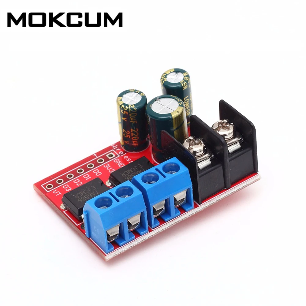 DC 3.0V-14V Motor Speed Controller Board 5A Dual Motor Drive Module Reverse PWM Speed Regulation Double-H-Bridge
DC 3.0V-14V Motor Speed Controller Board 5A Dual Motor Drive Module Reverse PWM Speed Regulation Double-H-Bridge