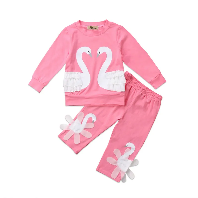 1-6Y Toddler Child Kids Baby Girls Swan Print Floral Tops Cotton T-shirt Long Pants Trousers 2Pcs Tracksuit Outfit Clothes Set
1-6Y Toddler Child Kids Baby Girls Swan Print Floral Tops Cotton T-shirt Long Pants Trousers 2Pcs Tracksuit Outfit Clothes Set