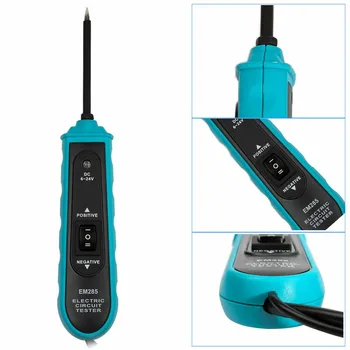 6-24V DC DIAGAUTO All-Sun EM285 Power Probe Car Electric Circuit Tester Automotive Tools the best electrical tester
6-24V DC DIAGAUTO All-Sun EM285 Power Probe Car Electric Circuit Tester Automotive Tools the best electrical tester