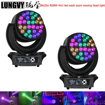 Free Shipping 2pcs/lot Big Bees Eyes LED 28x25w 4IN1 RGBW Zoom Light Led Wash Moving Head Light Stage Event DMX512 Professional
Free Shipping 2pcs/lot Big Bees Eyes LED 28x25w 4IN1 RGBW Zoom Light Led Wash Moving Head Light Stage Event DMX512 Professional