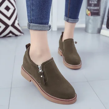 New Women Pumps Shoes Round Toe Suede Shallow Side Zipper Lacu-up Low-heeled Thick High Heels Sport Solid Casual Female Shoes
New Women Pumps Shoes Round Toe Suede Shallow Side Zipper Lacu-up Low-heeled Thick High Heels Sport Solid Casual Female Shoes