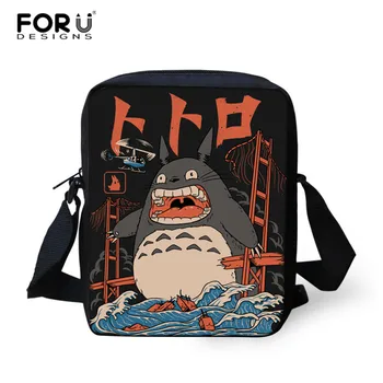 FORUDESIGNS Totoro Hot Crossbody Bags For Women Casual Mini Messenger Bag For Girls Flap Polyester Lightweight Shoulder Bags
FORUDESIGNS Totoro Hot Crossbody Bags For Women Casual Mini Messenger Bag For Girls Flap Polyester Lightweight Shoulder Bags