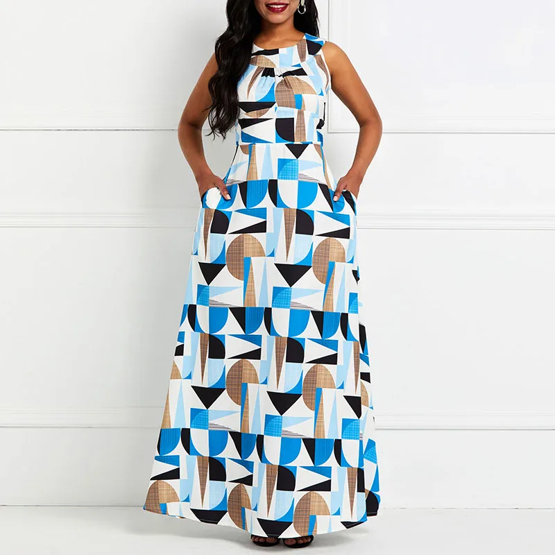 Clocolor Women Maxi Dress Off Color Block Maxi Dress White sleeveless O Neck Long high Waist Floor Length Gown
Clocolor Women Maxi Dress Off Color Block Maxi Dress White sleeveless O Neck Long high Waist Floor Length Gown