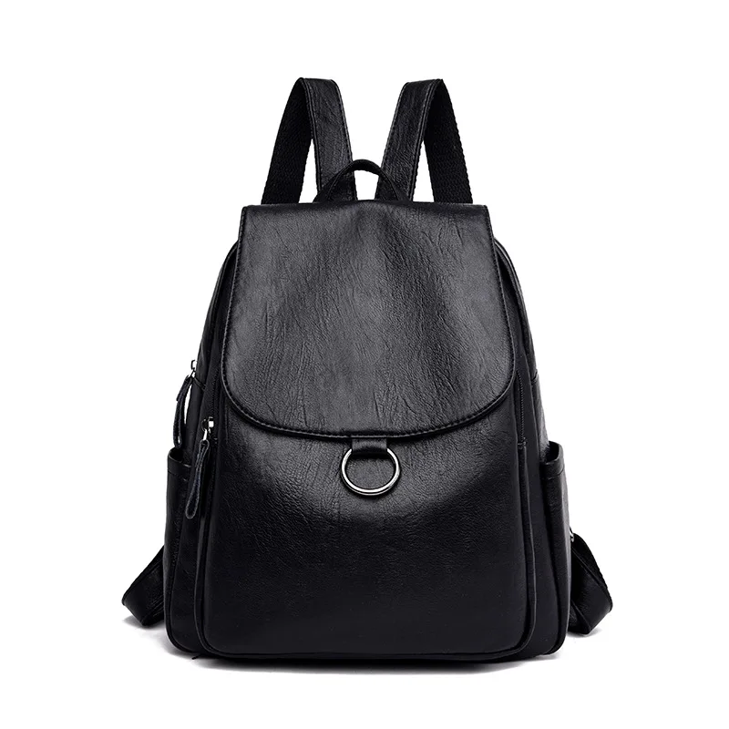 2019 New Women's Backpack Purse High Quality Solid Backpack Female Leather Shoulder Bag Schoolbag Women Leather Backpack
2019 New Women's Backpack Purse High Quality Solid Backpack Female Leather Shoulder Bag Schoolbag Women Leather Backpack