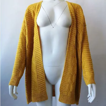 BINGYUANHAOXUAN Long Cardigan Women Long-sleeved Knitted Sweater Jackets Autumn Winter Women Sweaters 2018 Woman Autumn Winter
BINGYUANHAOXUAN Long Cardigan Women Long-sleeved Knitted Sweater Jackets Autumn Winter Women Sweaters 2018 Woman Autumn Winter