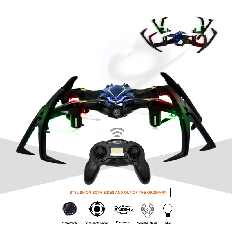 

New Mini Foldable RC Drone Quadcopters 2.4Ghz 6-Axis Gyro Altitude Hold RC Helicopter Headless Mode Kids Best Toys Gift For Boys