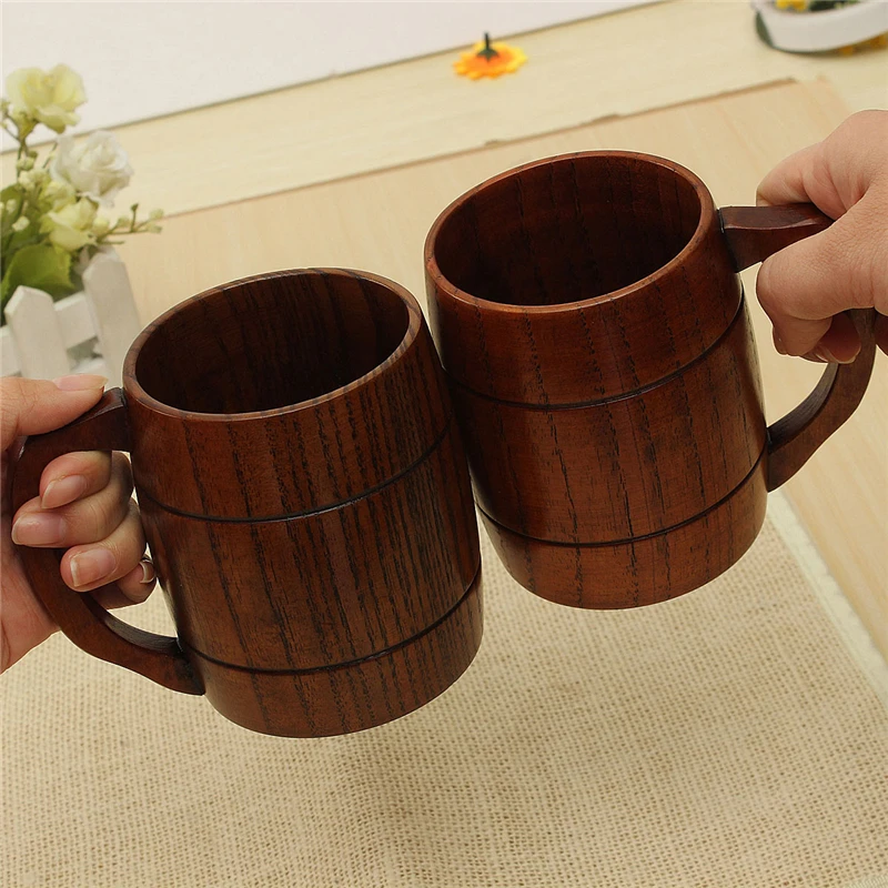 Big Promotion! Eco-friendly 400ml Classical Wooden Beer Tea Coffee Cup Mug Water Bottle Heatproof Home Office Party Drinkware
Big Promotion! Eco-friendly 400ml Classical Wooden Beer Tea Coffee Cup Mug Water Bottle Heatproof Home Office Party Drinkware
