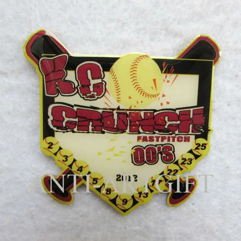 Custom offset printing USA April baseball pins print your logo 2" club of awareness high quality OEM/ODM Fast production
Custom offset printing USA April baseball pins print your logo 2" club of awareness high quality OEM/ODM Fast production