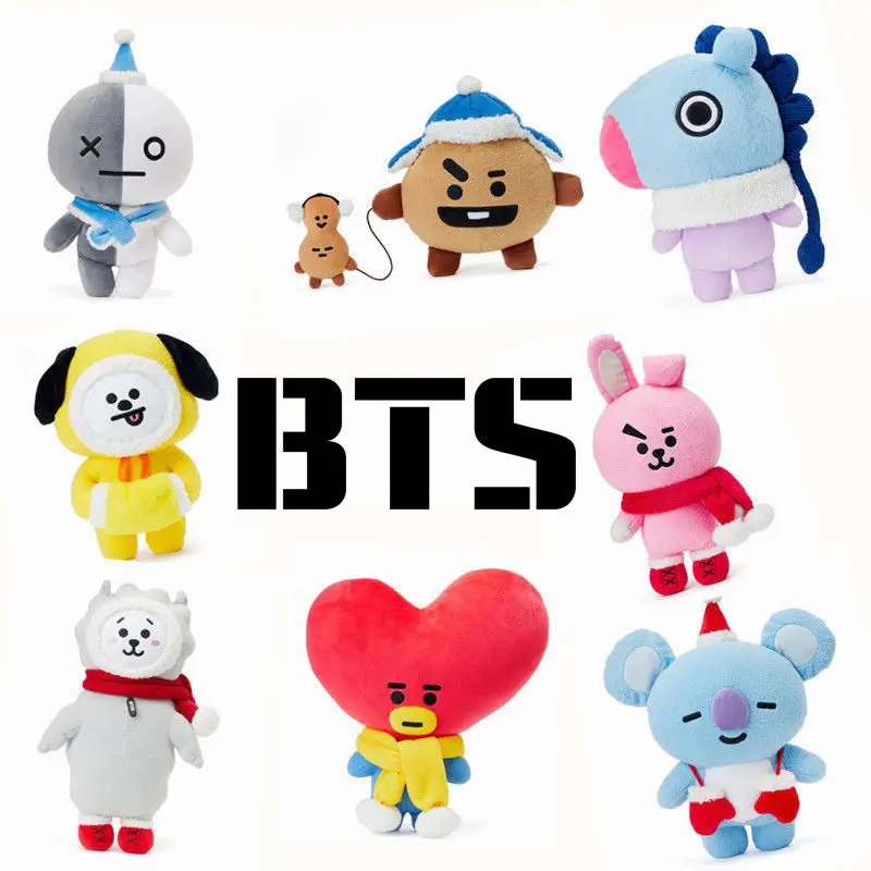 bt21 plushies aliexpress