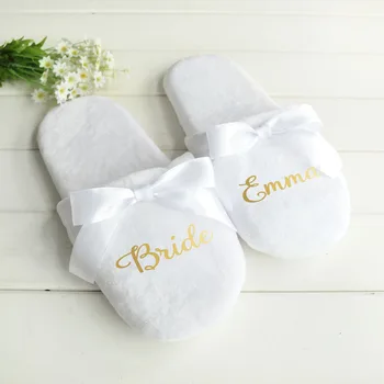 Personalized Wedding Slippers With Lace Bride Slippers Bridesmaid Gifts Custom Print Shoes Bachelorette Party Favors
Personalized Wedding Slippers With Lace Bride Slippers Bridesmaid Gifts Custom Print Shoes Bachelorette Party Favors