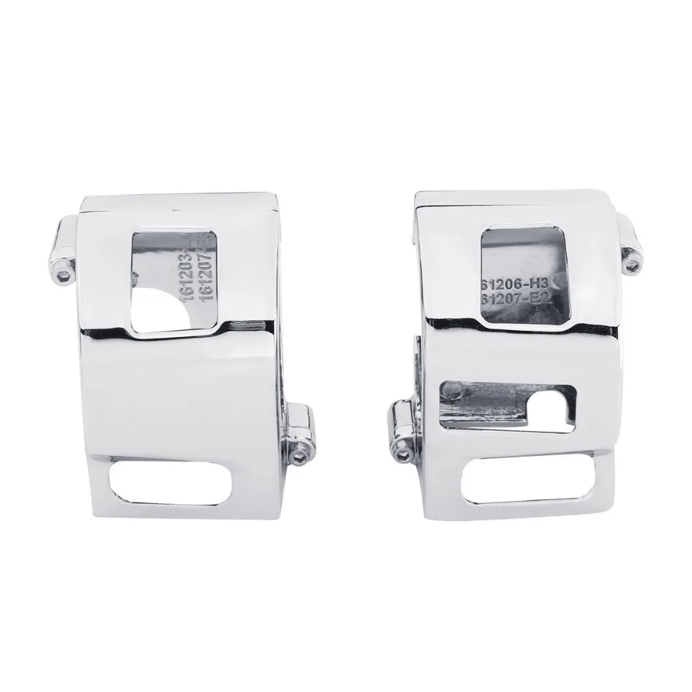 Pair Chrome Switch Housings Cover For Yamaha XVS V-Star 650 Custom motorbike Road Star Models For Kawasaki Vulcan 2000
Pair Chrome Switch Housings Cover For Yamaha XVS V-Star 650 Custom motorbike Road Star Models For Kawasaki Vulcan 2000