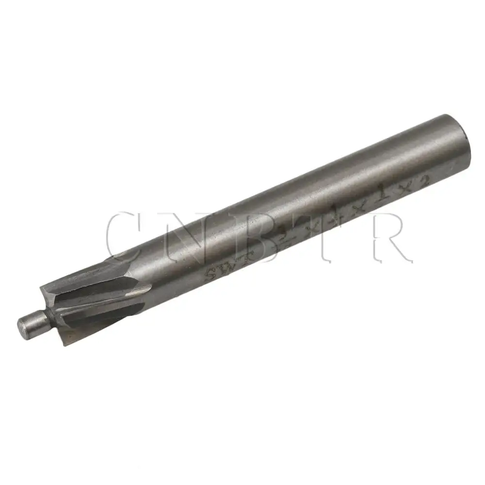 CNBTR 52mm Length High Speed Steel HSS-AL M2 4 Flute Countersink End Mill Cutter Pilot Slot Drill Bits Tool 6mm Straight Shank
CNBTR 52mm Length High Speed Steel HSS-AL M2 4 Flute Countersink End Mill Cutter Pilot Slot Drill Bits Tool 6mm Straight Shank