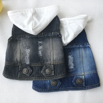 New Dog Clothes Hoodies Retro Cool Denim Dog Jacket Cave Cowboy Pet Vest Wash Jeans for Medium Puppy Dogs Chihuahua and Cats
New Dog Clothes Hoodies Retro Cool Denim Dog Jacket Cave Cowboy Pet Vest Wash Jeans for Medium Puppy Dogs Chihuahua and Cats