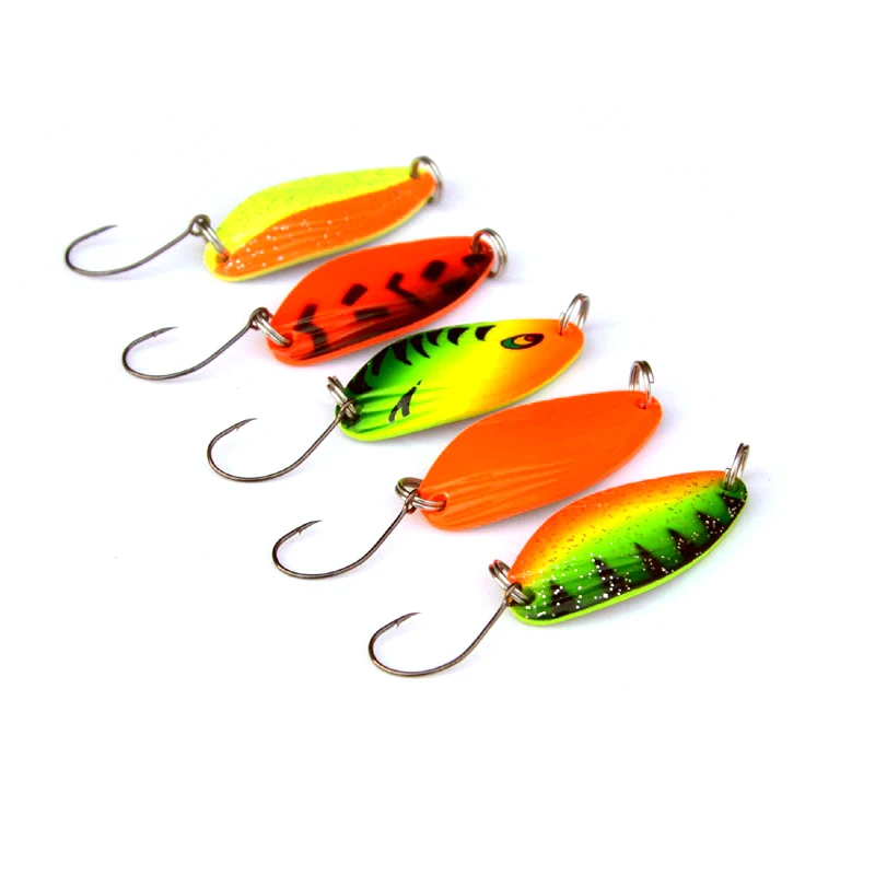 YUZI 5PCS/Lot 33mm 4g Fishing Tackle Bait Fishing Metal Spoon Lure Bait For Trout Bass Spoons Small Hard Sequin Spinner
YUZI 5PCS/Lot 33mm 4g Fishing Tackle Bait Fishing Metal Spoon Lure Bait For Trout Bass Spoons Small Hard Sequin Spinner
