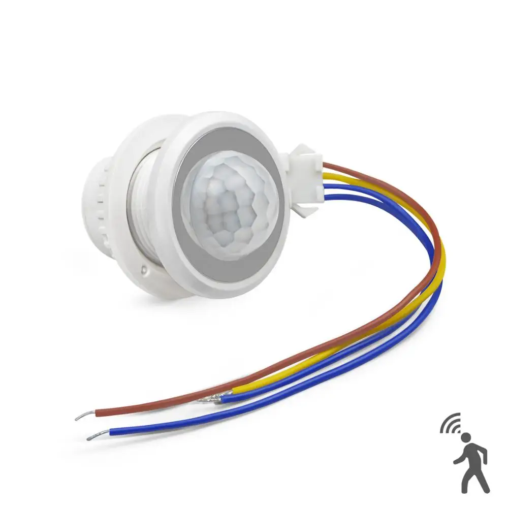 Auto ON/OFF PIR Motion Sensor 110V-220V IR Infrared Induction Detector Smart Human Body Induction Sensor Light Switch
Auto ON/OFF PIR Motion Sensor 110V-220V IR Infrared Induction Detector Smart Human Body Induction Sensor Light Switch