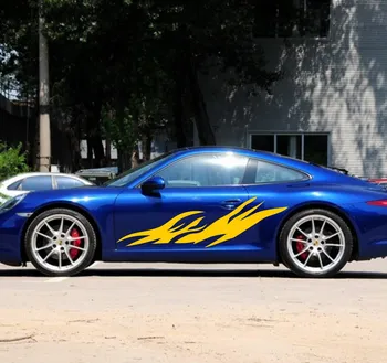 Car Racing Flames Fire 64'' Body Decals for 911 Vinyl Motor Side Stickers ZC576 
Car Racing Flames Fire 64'' Body Decals for 911 Vinyl Motor Side Stickers ZC576