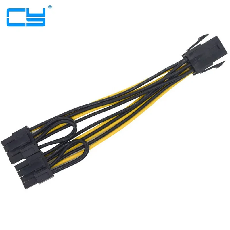 10pcs 6inch Molex 6-pin PCI Express to 2x PCIe 8(6+2) pin Motherboard Graphics Video Card PCI-e GPU VGA Splitter Hub Power Cable
10pcs 6inch Molex 6-pin PCI Express to 2x PCIe 8(6+2) pin Motherboard Graphics Video Card PCI-e GPU VGA Splitter Hub Power Cable