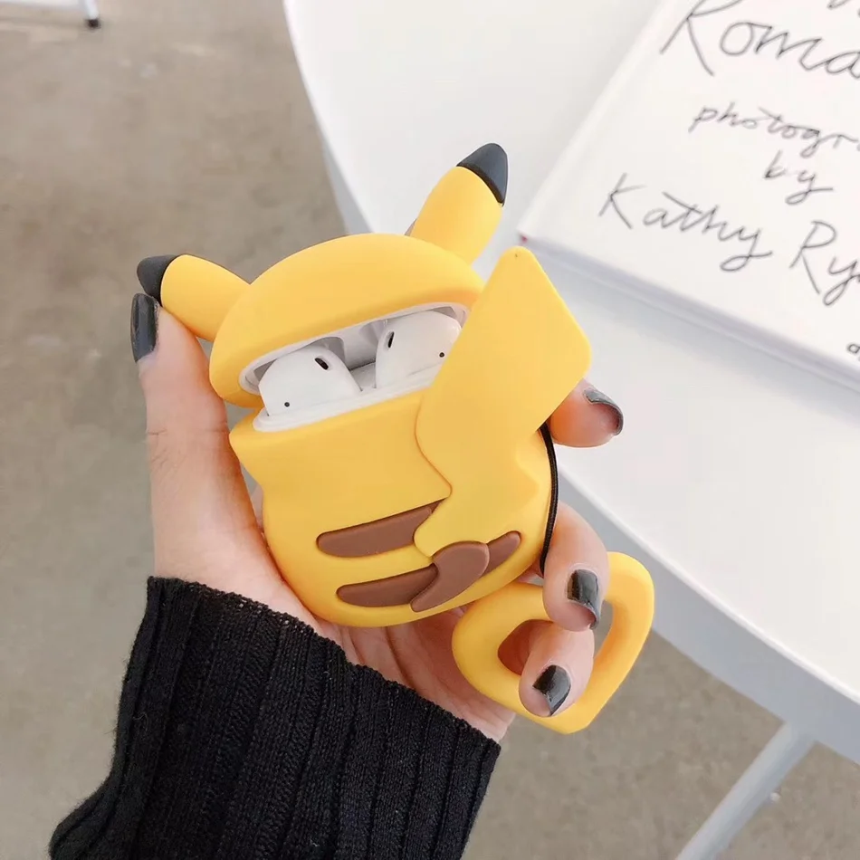 3D Silicone Earphone Case For AirPods 2 Case Cute Heart Toast Protective Cover For Apple Air pods 1 2 Headphone Case Ring Strap
3D Silicone Earphone Case For AirPods 2 Case Cute Heart Toast Protective Cover For Apple Air pods 1 2 Headphone Case Ring Strap