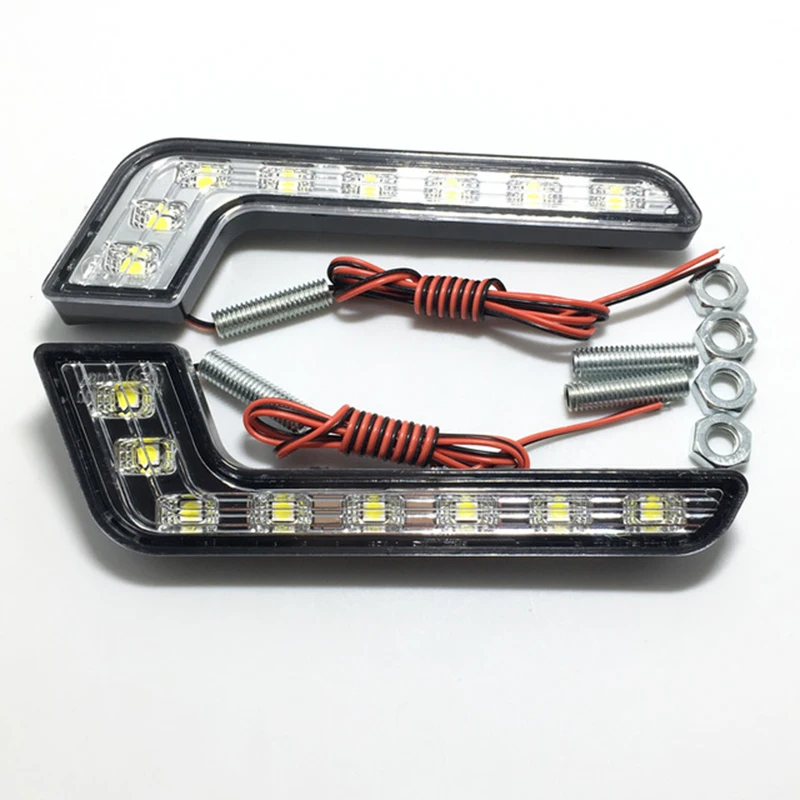 1Pair 8LED 7 Shape Car LED Daytime Running Lights DRL White Fog Lamp for 12V Vehicles Audi Mercedes Kia
1Pair 8LED 7 Shape Car LED Daytime Running Lights DRL White Fog Lamp for 12V Vehicles Audi Mercedes Kia