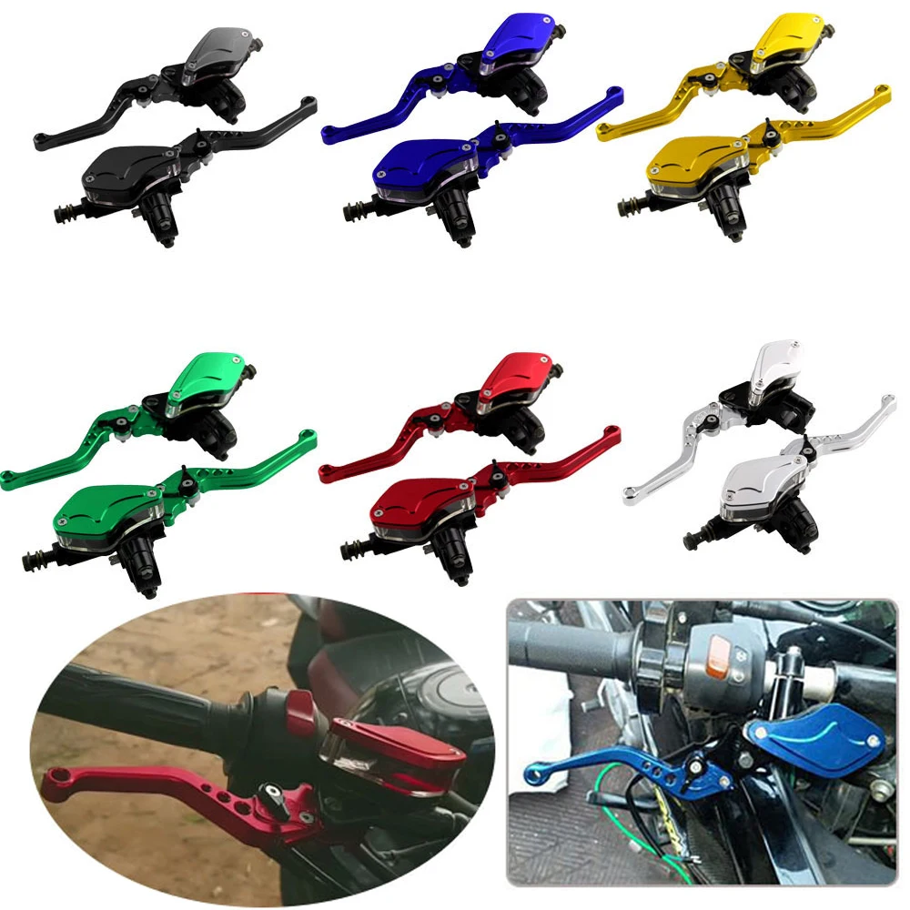 New Arrival 1Pair Universal Motorcycle Master Cylinder Reservoir Double Hydraulic Brake Clutch Lever For 7/8" Handlebar Mayitr
New Arrival 1Pair Universal Motorcycle Master Cylinder Reservoir Double Hydraulic Brake Clutch Lever For 7/8" Handlebar Mayitr