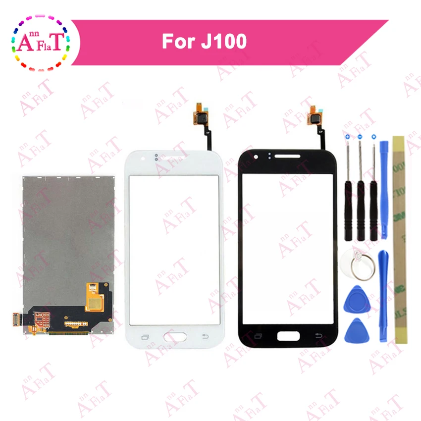 10pcs/lot 4.3" For Samsung Galaxy J1 J100 LCD Display Screen +Touch Digitizer Black&ampWhite With Tool J100H | Мобильные