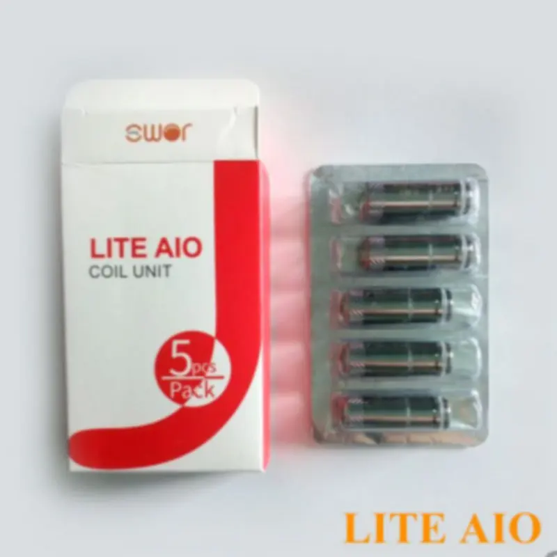 

800PCS LITE AIO Coils for Original LITE AIO 1300mAh Lite Aio Box Mod Ecig Kit 40W Electronic Cigarette
