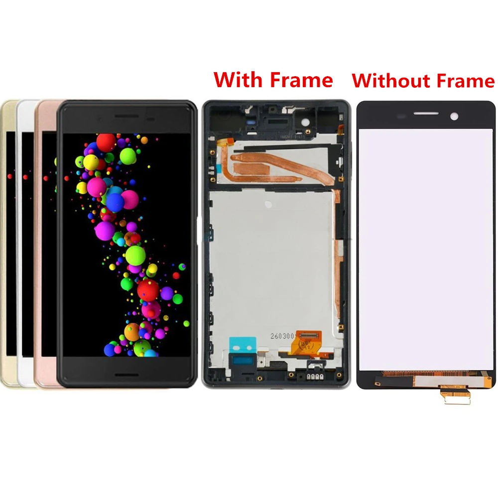For Sony Xperia X F5121 LCD LCD Screen and Digitizer Assembly With Front Frame Replacement!
For Sony Xperia X F5121 LCD LCD Screen and Digitizer Assembly With Front Frame Replacement!