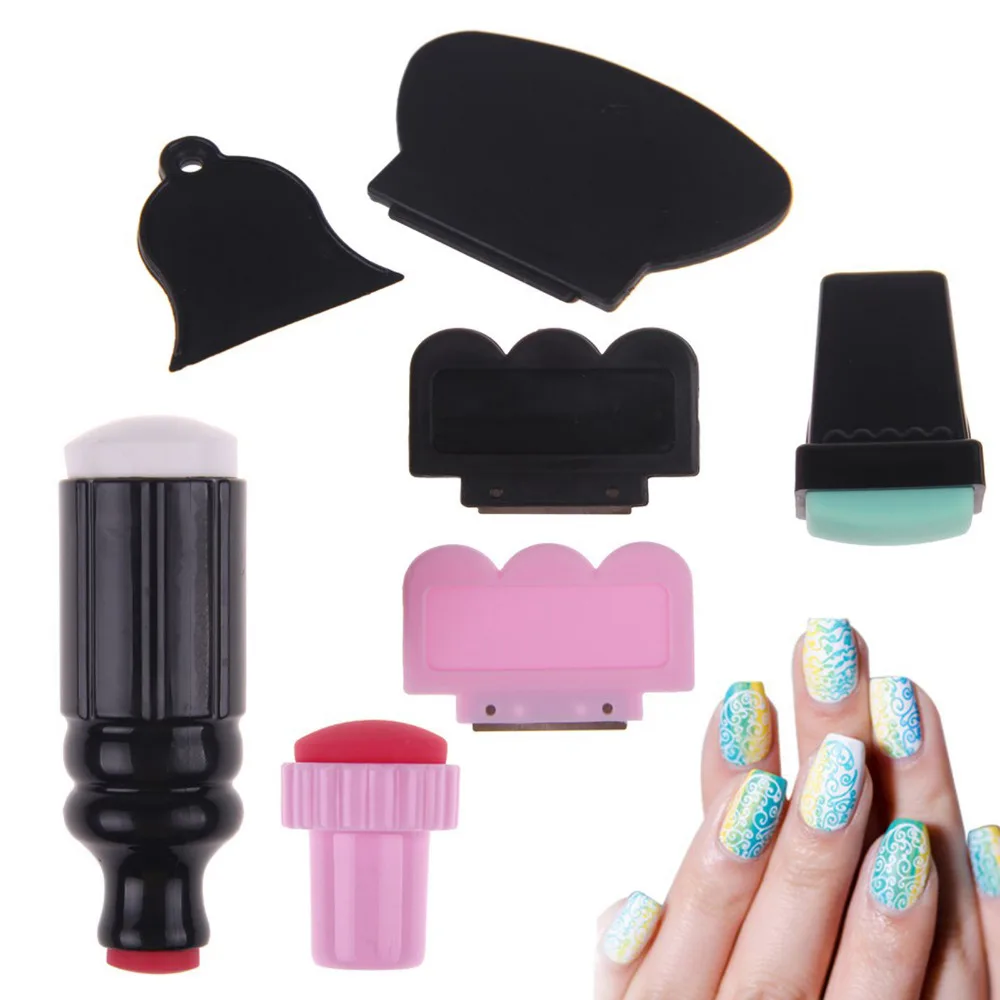 ELECOOL 2/7Pcs Nail Art Stamp Stamping Image Plates Set Manicure Stencil Tool stamper + Scraper
ELECOOL 2/7Pcs Nail Art Stamp Stamping Image Plates Set Manicure Stencil Tool stamper + Scraper