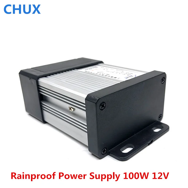 LED Rainproof Switching Power Supply 100W 12VDC 8.3a CE ac to dc constant voltage LED Outdoor Lamp SMPS
LED Rainproof Switching Power Supply 100W 12VDC 8.3a CE ac to dc constant voltage LED Outdoor Lamp SMPS
