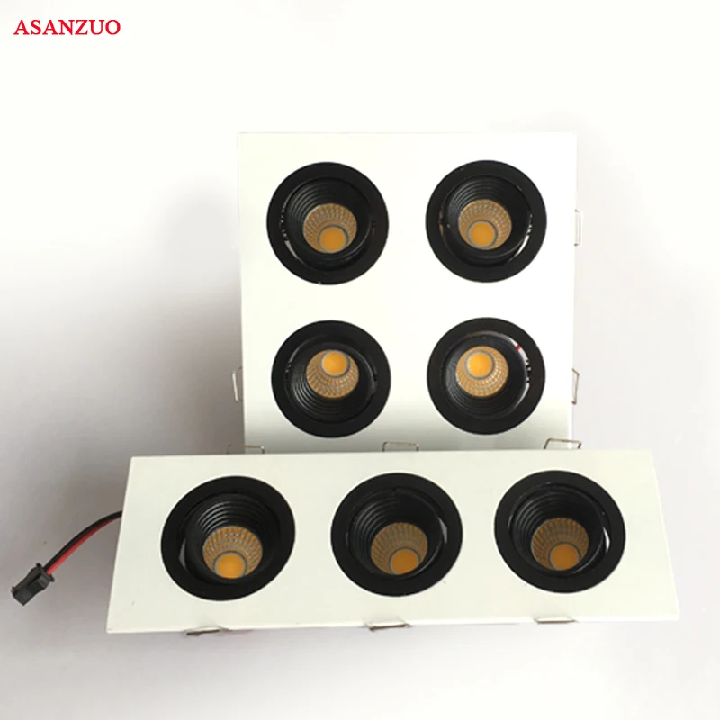 Recessed White Square LED COB Downlight 9W 12W AC85-265V LED Ceiling Spot Light with LED Driver Indoor Lighting
Recessed White Square LED COB Downlight 9W 12W AC85-265V LED Ceiling Spot Light with LED Driver Indoor Lighting