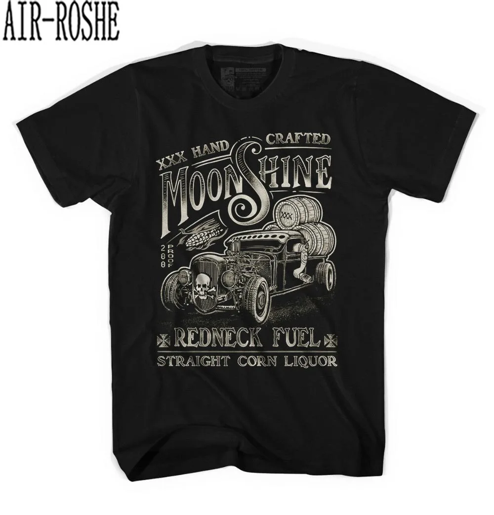 Hot Rod Moonshine Redneck Fuel T-Shirt Herren Oldtimer Rockabilly Rebel Whiskey 2019 New Mens Summer Short Sleeve
Hot Rod Moonshine Redneck Fuel T-Shirt Herren Oldtimer Rockabilly Rebel Whiskey 2019 New Mens Summer Short Sleeve