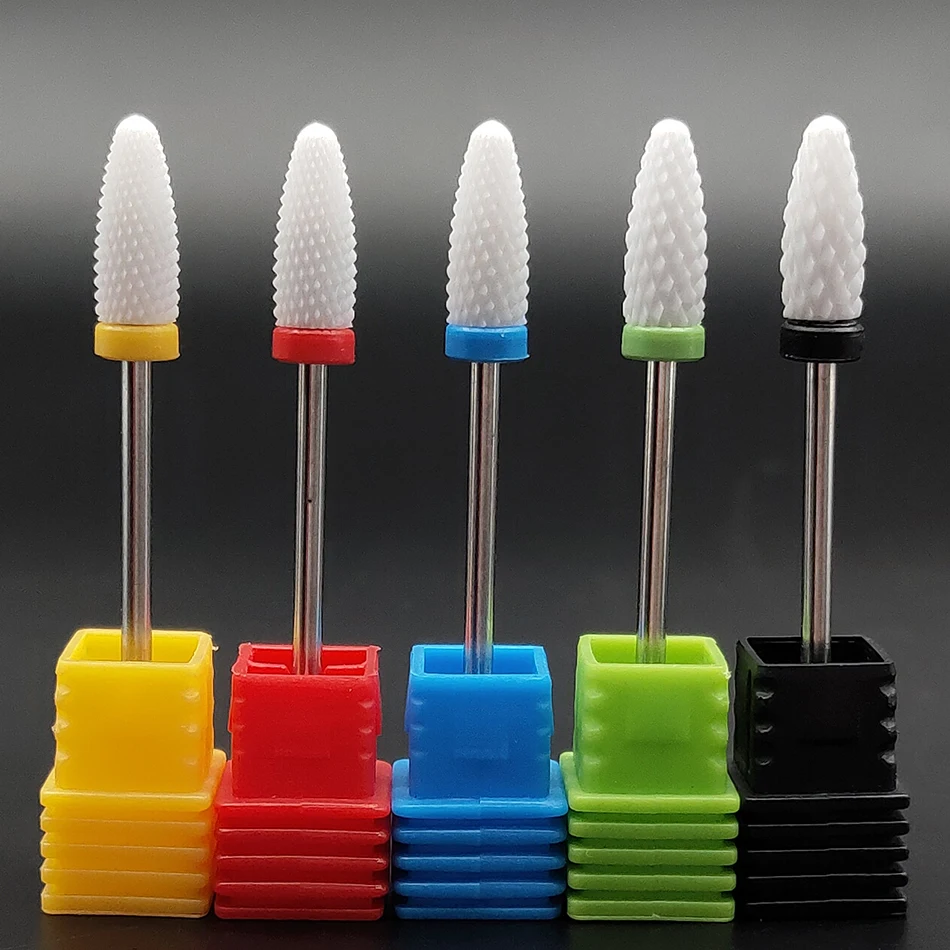 ROHWXY Ceramic Carbide Nail Drill Bit Rotate Burr Milling Nail Cutter Bits For Manicure Pedicure Tool Electric Drill Machine
ROHWXY Ceramic Carbide Nail Drill Bit Rotate Burr Milling Nail Cutter Bits For Manicure Pedicure Tool Electric Drill Machine