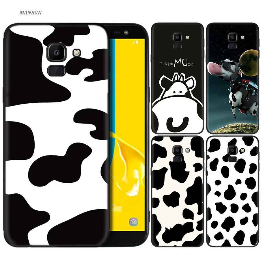 Silicone Case For Samsung Galaxy J4 J6 A6 A8 Plus A7 A9 J8 2018 A5 2017 Soft Cover Shell White Black Cow
Silicone Case For Samsung Galaxy J4 J6 A6 A8 Plus A7 A9 J8 2018 A5 2017 Soft Cover Shell White Black Cow