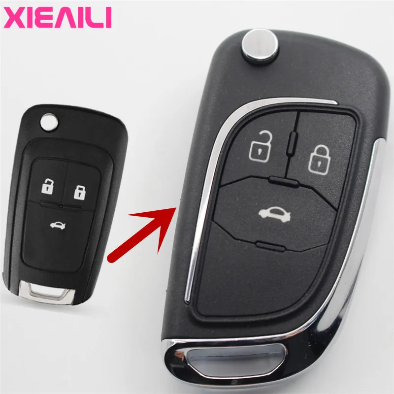XIEAILI 10Pcs OEM 3Button Modified Flip Folding Remote Key Case Shell For Chevrolet Lova/Sail/Aveo/Cruze Key Fob Case S498
XIEAILI 10Pcs OEM 3Button Modified Flip Folding Remote Key Case Shell For Chevrolet Lova/Sail/Aveo/Cruze Key Fob Case S498