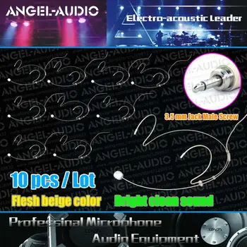 Free Shipping 10PCS/LOT 3.5mm Jack Male Screw Thread Beige Color Earhook Headset Wireless Microphone BodyPack Transmitter Mic
Free Shipping 10PCS/LOT 3.5mm Jack Male Screw Thread Beige Color Earhook Headset Wireless Microphone BodyPack Transmitter Mic