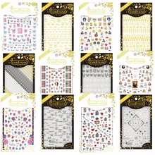 10 pieces/lot Newest Fashion Wholesale design TSC111-120-141-150 series export Japan 3d nail art sticker nail decal stamping 
10 pieces/lot Newest Fashion Wholesale design TSC111-120-141-150 series export Japan 3d nail art sticker nail decal stamping