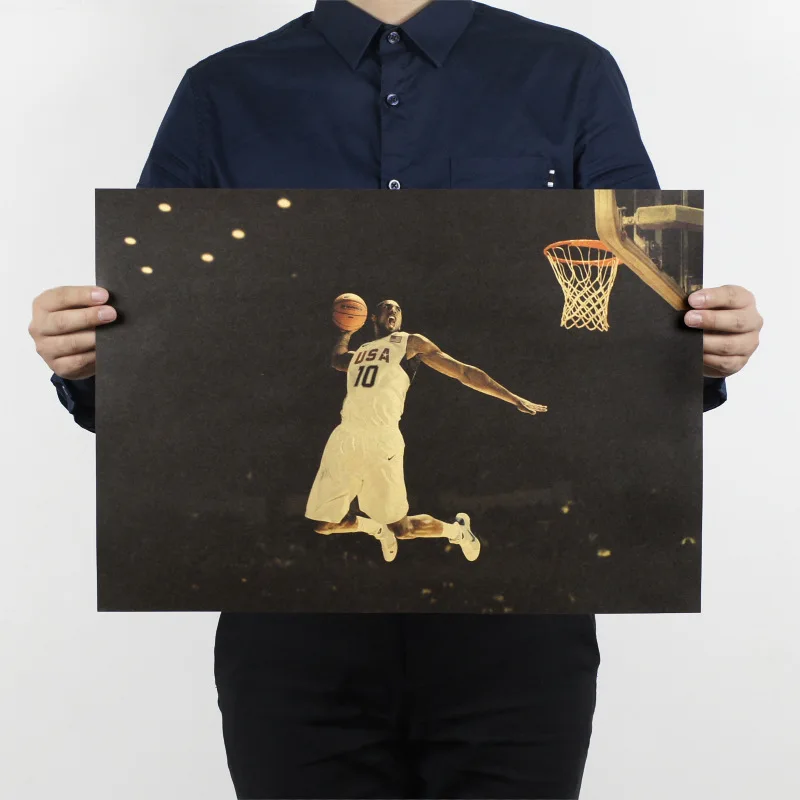 Free shipping,Kobe K style/basketball star/ kraft paper/Cafe POSTER/ bar poster/ Retro Poster/decorative painting 51x35.5cm
Free shipping,Kobe K style/basketball star/ kraft paper/Cafe POSTER/ bar poster/ Retro Poster/decorative painting 51x35.5cm