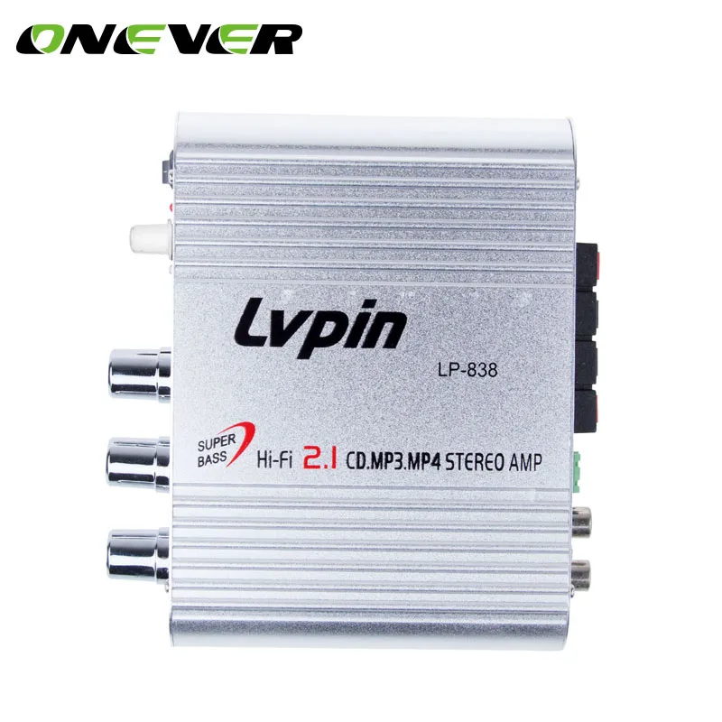 Car Amplifier 12V Mini Hi-Fi 2.1 Car Amplifier MP3 MP4 Stereo Player Audio Auto Sound Amplifier Subwoofer
Car Amplifier 12V Mini Hi-Fi 2.1 Car Amplifier MP3 MP4 Stereo Player Audio Auto Sound Amplifier Subwoofer