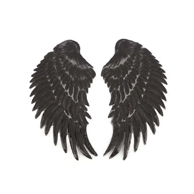 2 Pcs/lot Wings Applique Sequined Patches for Clothes DIY Iron on Sequins Feather Patch Stickers Decoration Patchwork
2 Pcs/lot Wings Applique Sequined Patches for Clothes DIY Iron on Sequins Feather Patch Stickers Decoration Patchwork