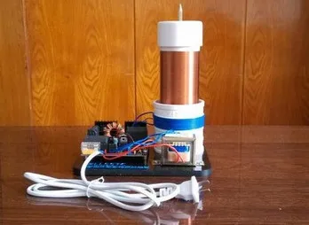 tesla coil (generator) Tesla with SSTC driver board PLLSSTC Solid State Coil phase-locked loop Y313 | Инструменты