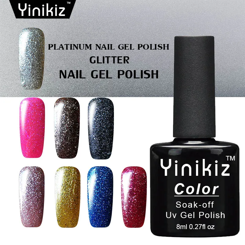 Yinikiz Bright Glitter Platinum Gel Super Shining UV Nail Gel Polish Soak Off UV&LED Nails Gel Lacquer
Yinikiz Bright Glitter Platinum Gel Super Shining UV Nail Gel Polish Soak Off UV&LED Nails Gel Lacquer
